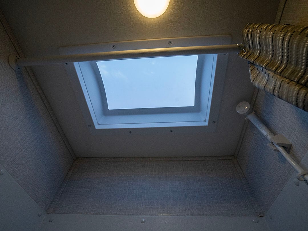 Skylight in Shower