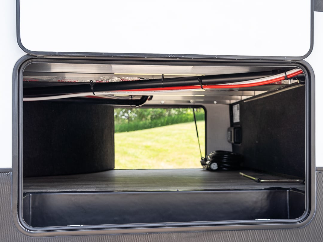 Lighted Pass-Through Storage