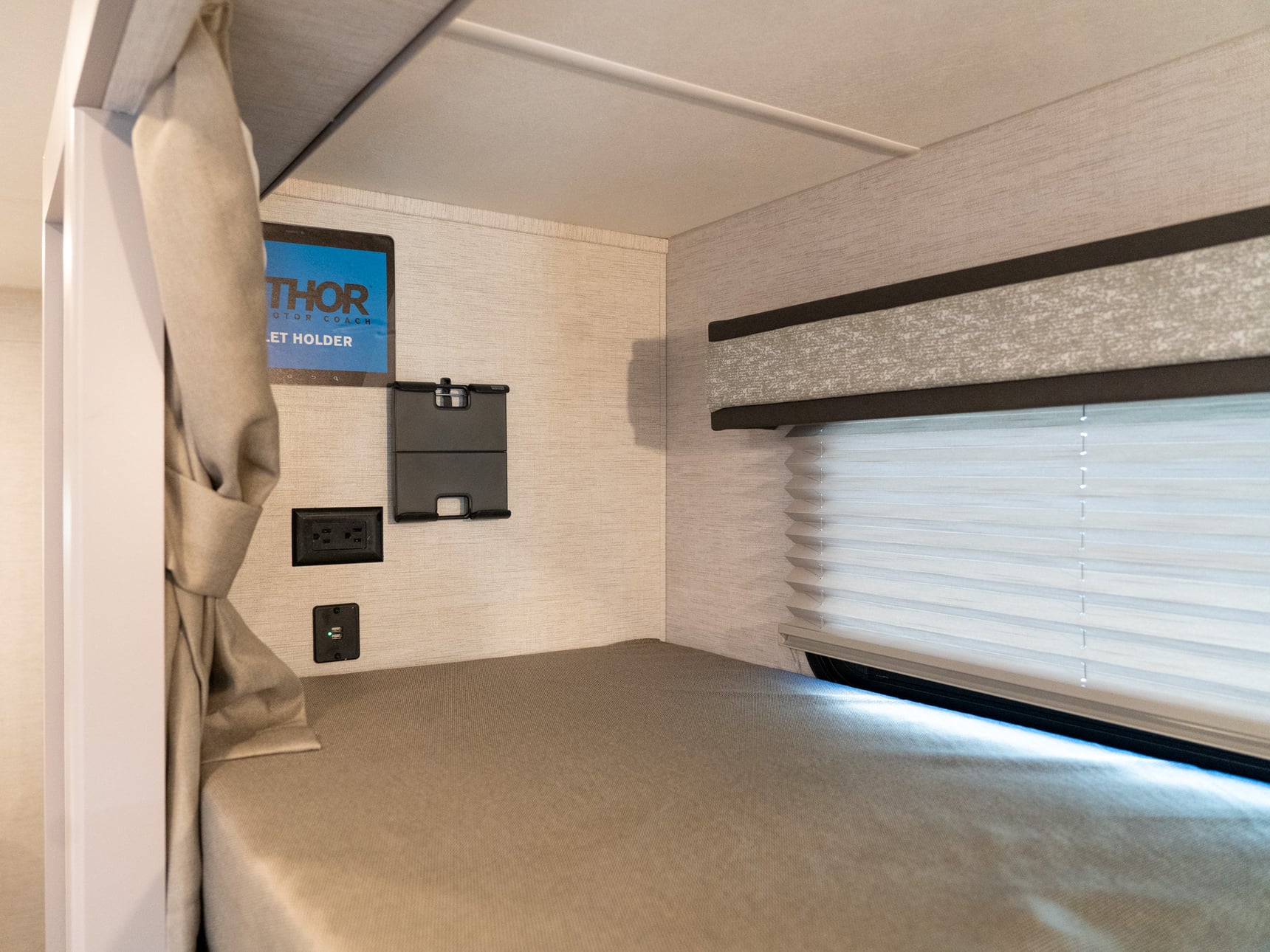 Curtained Bunks