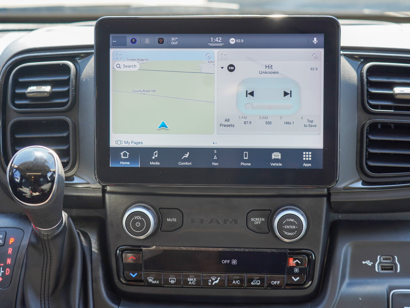 Touchscreen Dashboard