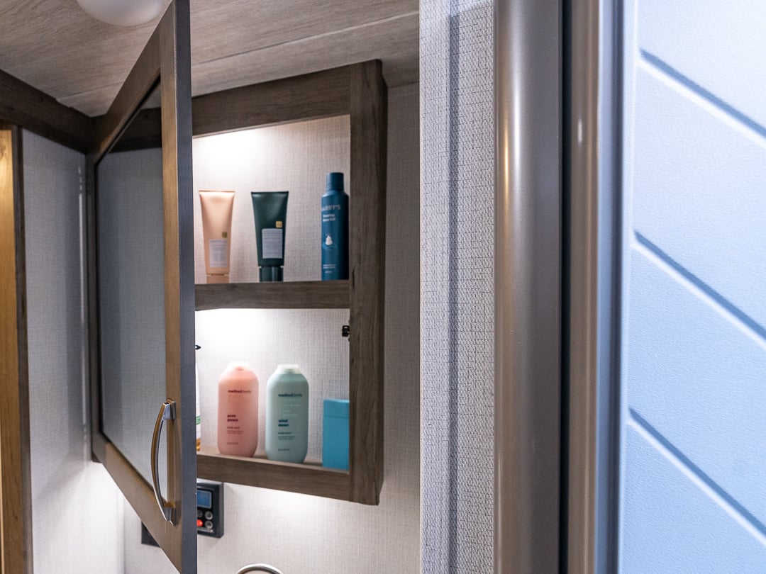 Mirrored Medicine Cabinet