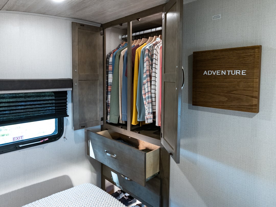 Efficient Bedroom Storage