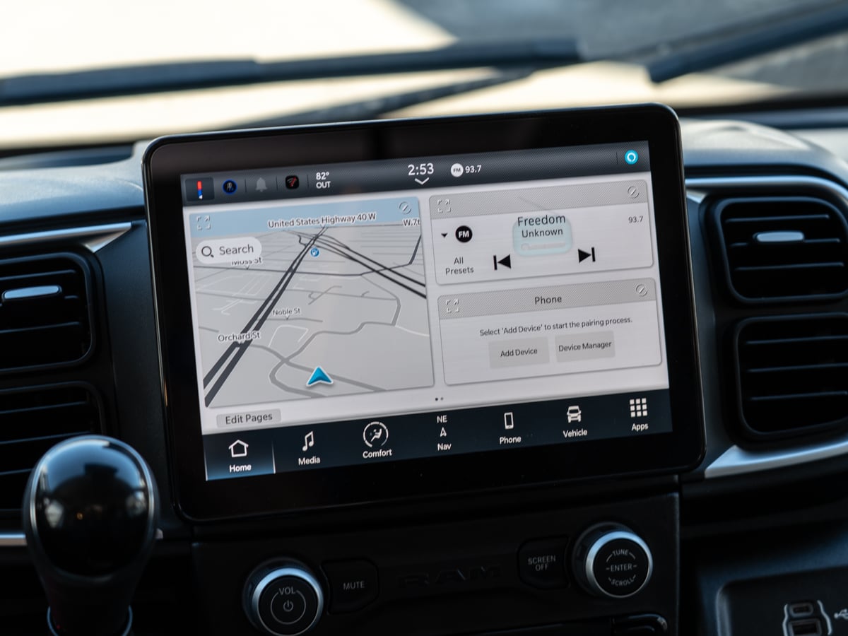 Touchscreen Dash